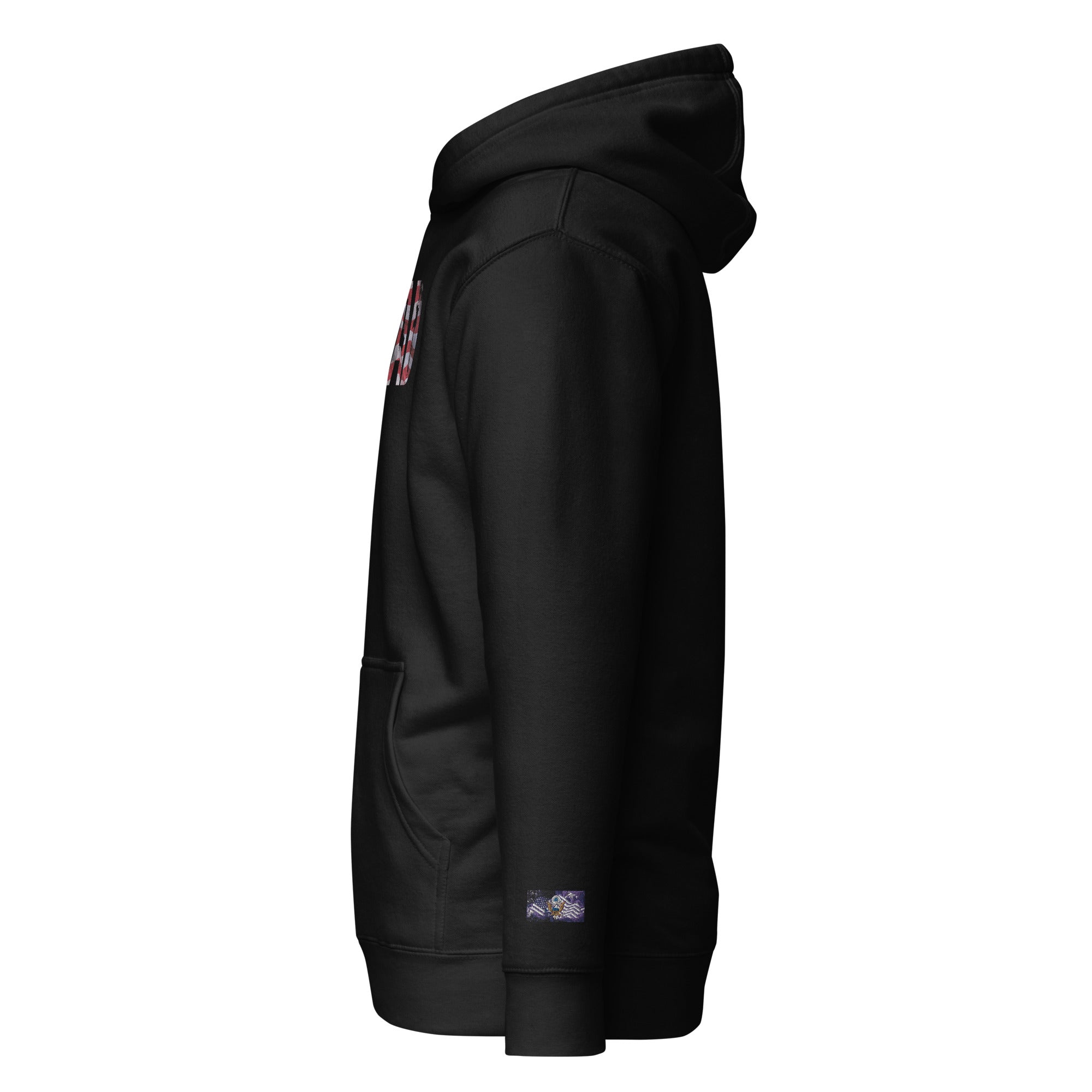Constitutes - American Dad Political Hoodie. Jet Black. Duty. Obligation. Authority.