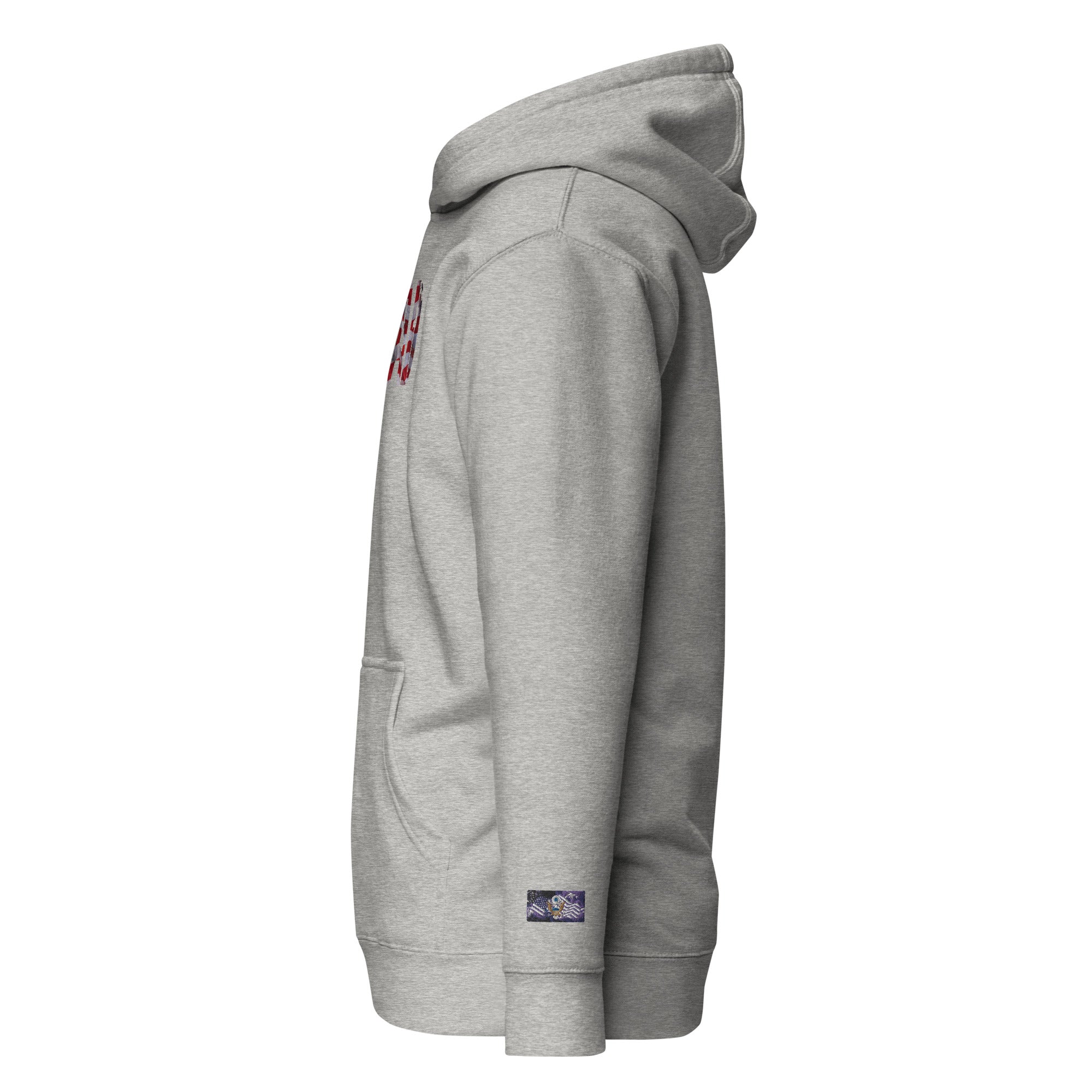 Constitutes - American Dad Political Hoodie. Sterling Gray. Duty. Obligation. Authority.