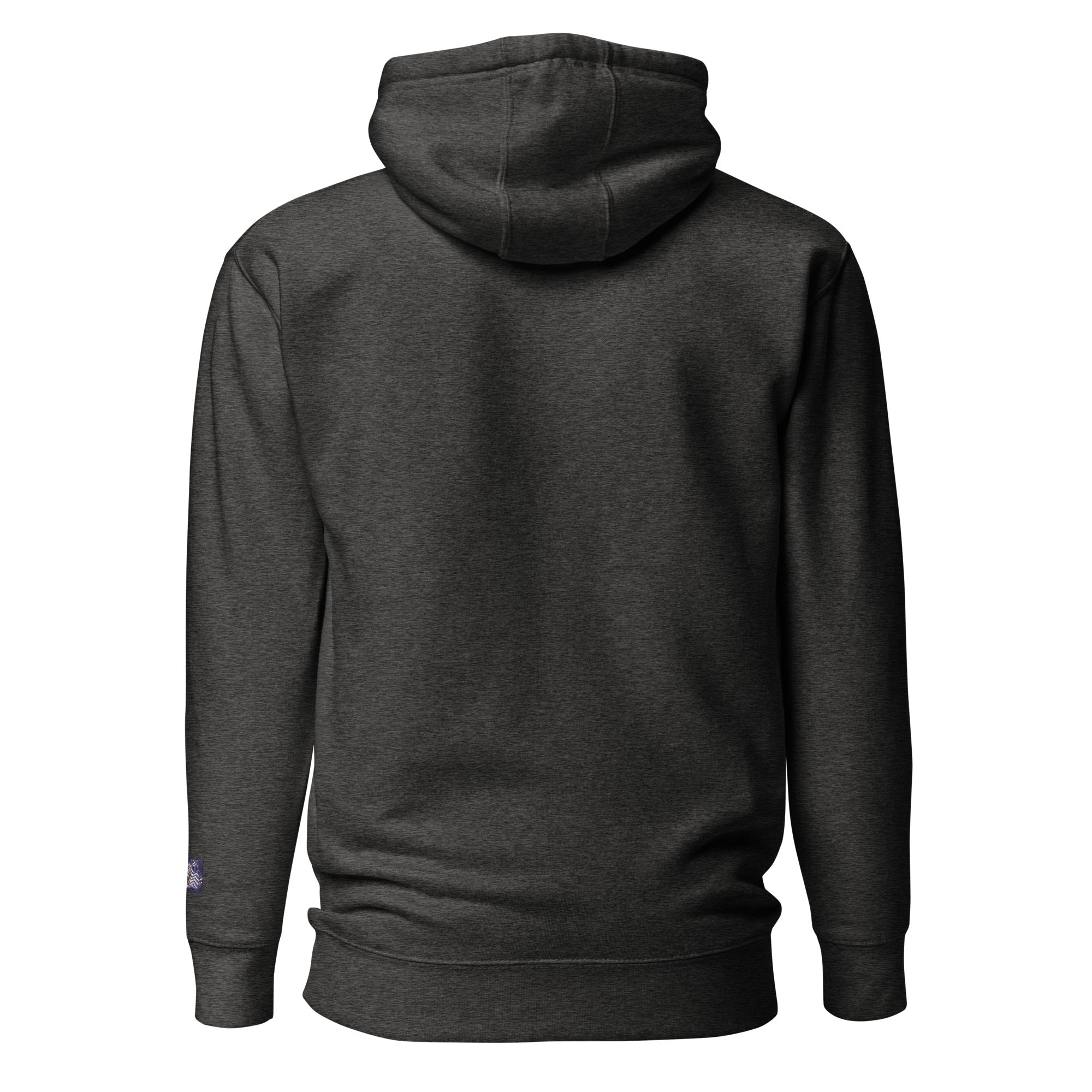 Constitutes - 0% Liberal Political Hoodie. Charcoal. Logic & Reasoning. Common Sense. Order Over Chaos.