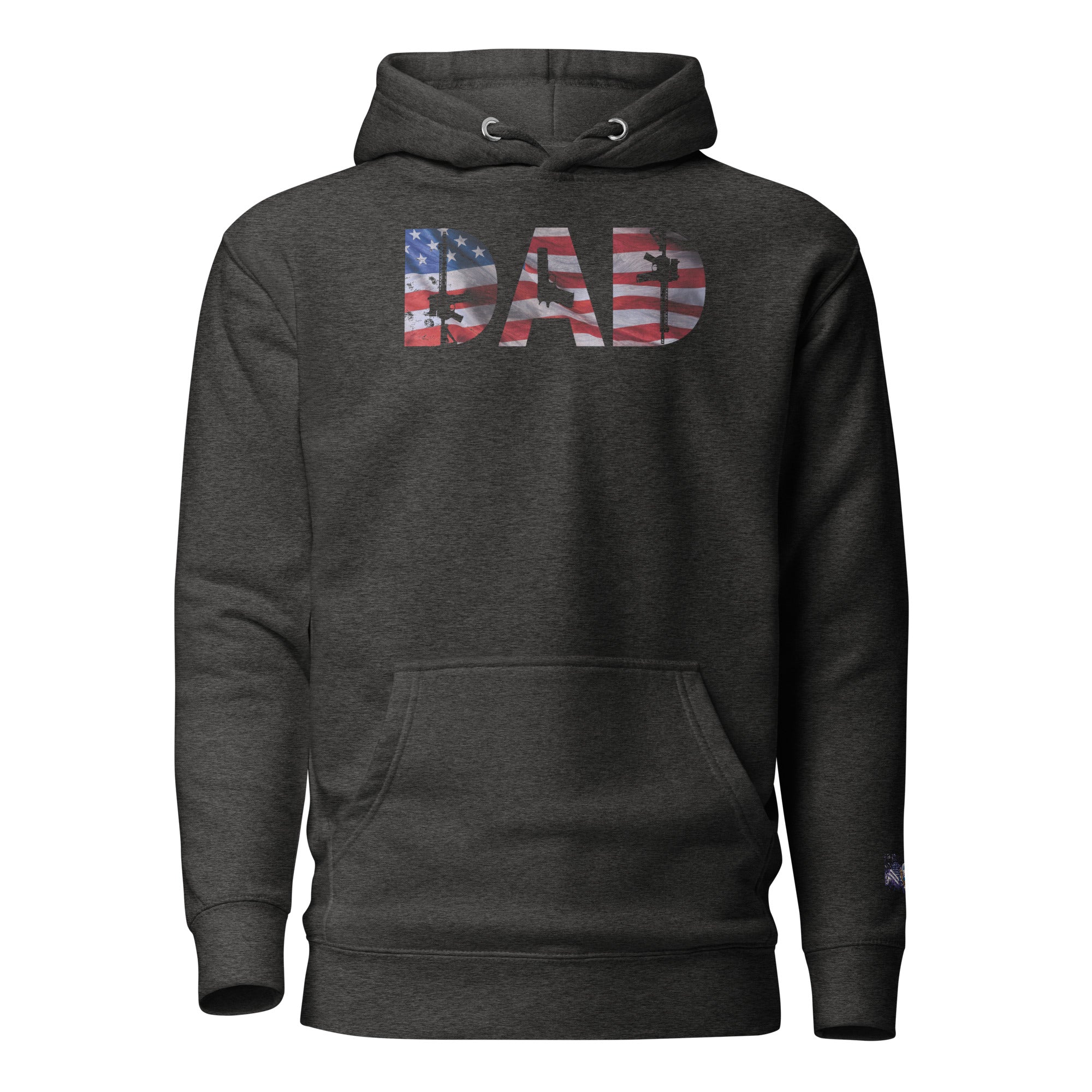 Constitutes - American Dad Political Hoodie. Charcoal. Duty. Obligation. Authority.