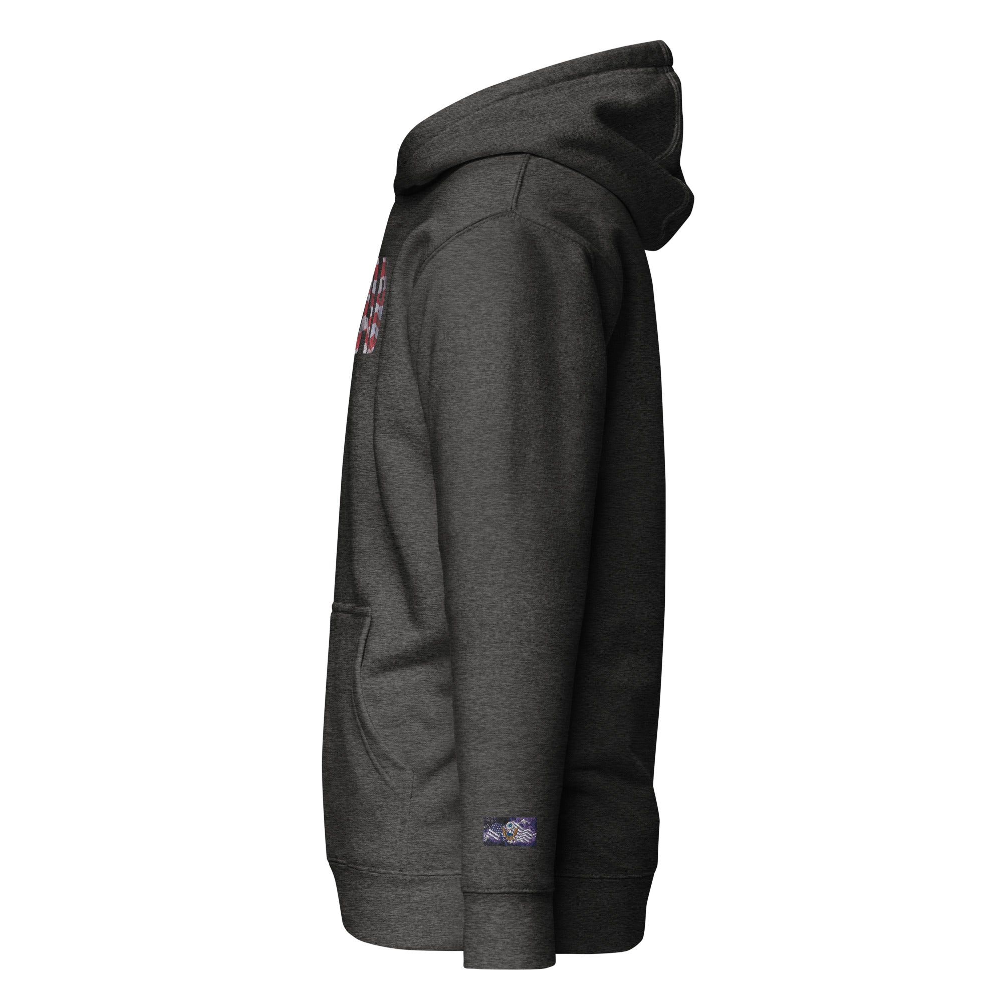 Constitutes - American Dad Political Hoodie. Charcoal. Duty. Obligation. Authority.