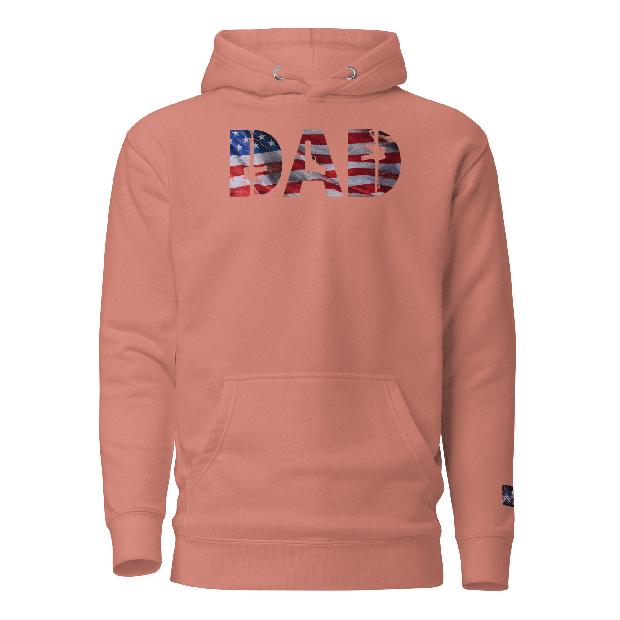 Constitutes - American Dad Political Hoodie. Rust. Duty. Obligation. Authority.