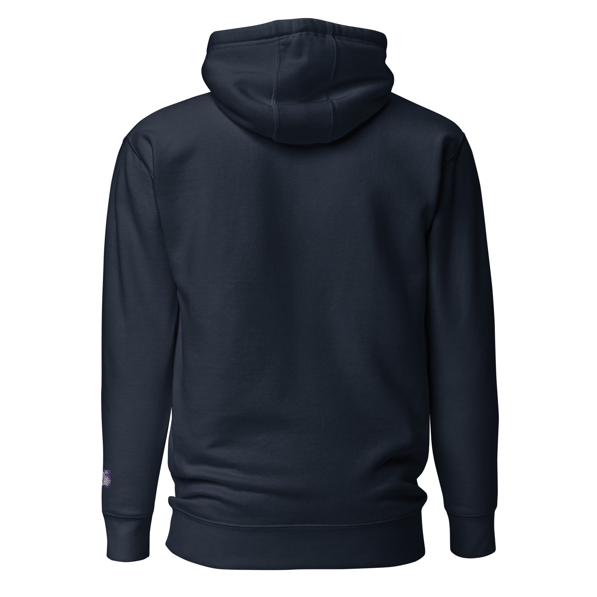 Constitutes - 0% Liberal Political Hoodie. Midnight Navy. Logic & Reasoning. Common Sense. Order Over Chaos.
