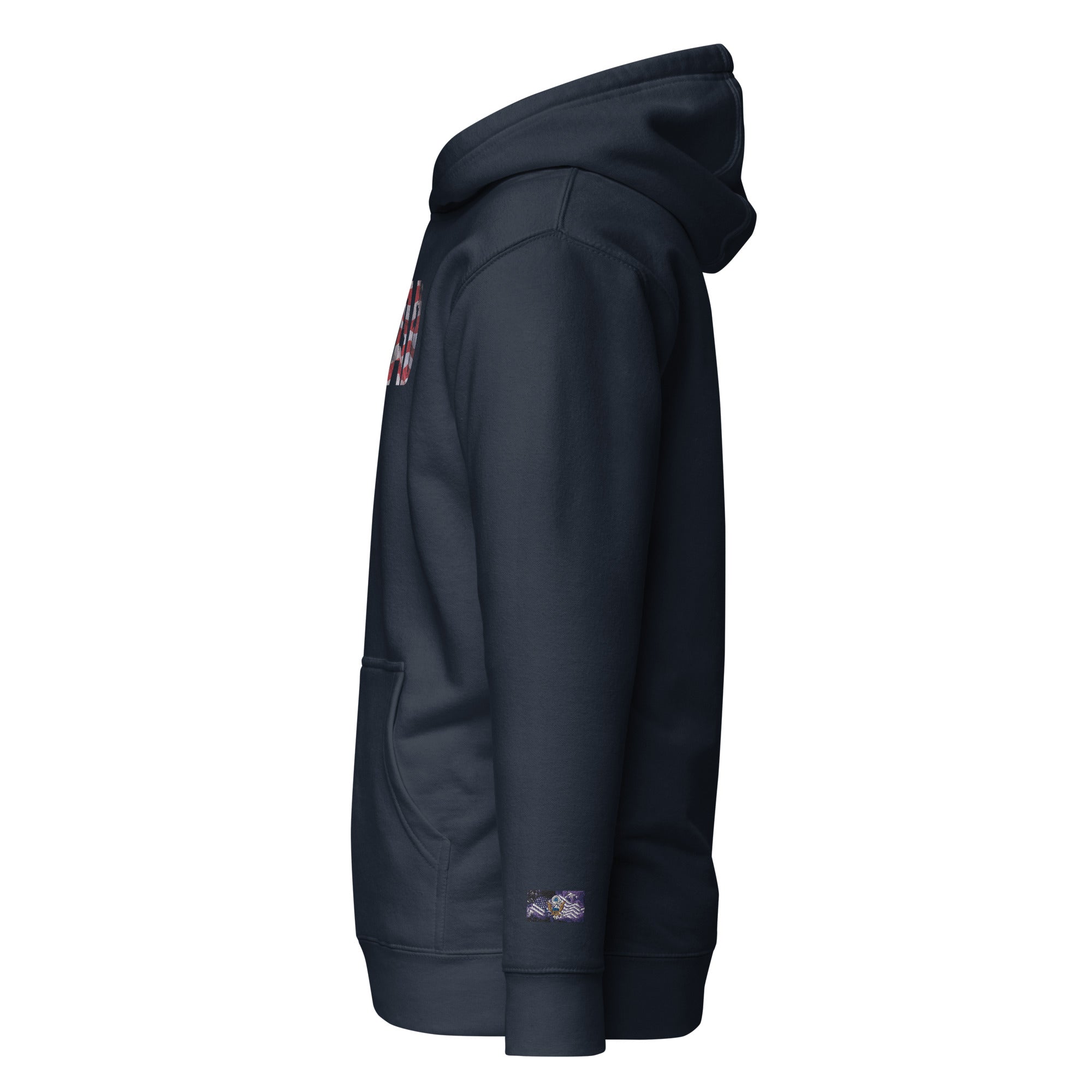 Constitutes - American Dad Political Hoodie. Midnight Navy. Duty. Obligation. Authority.