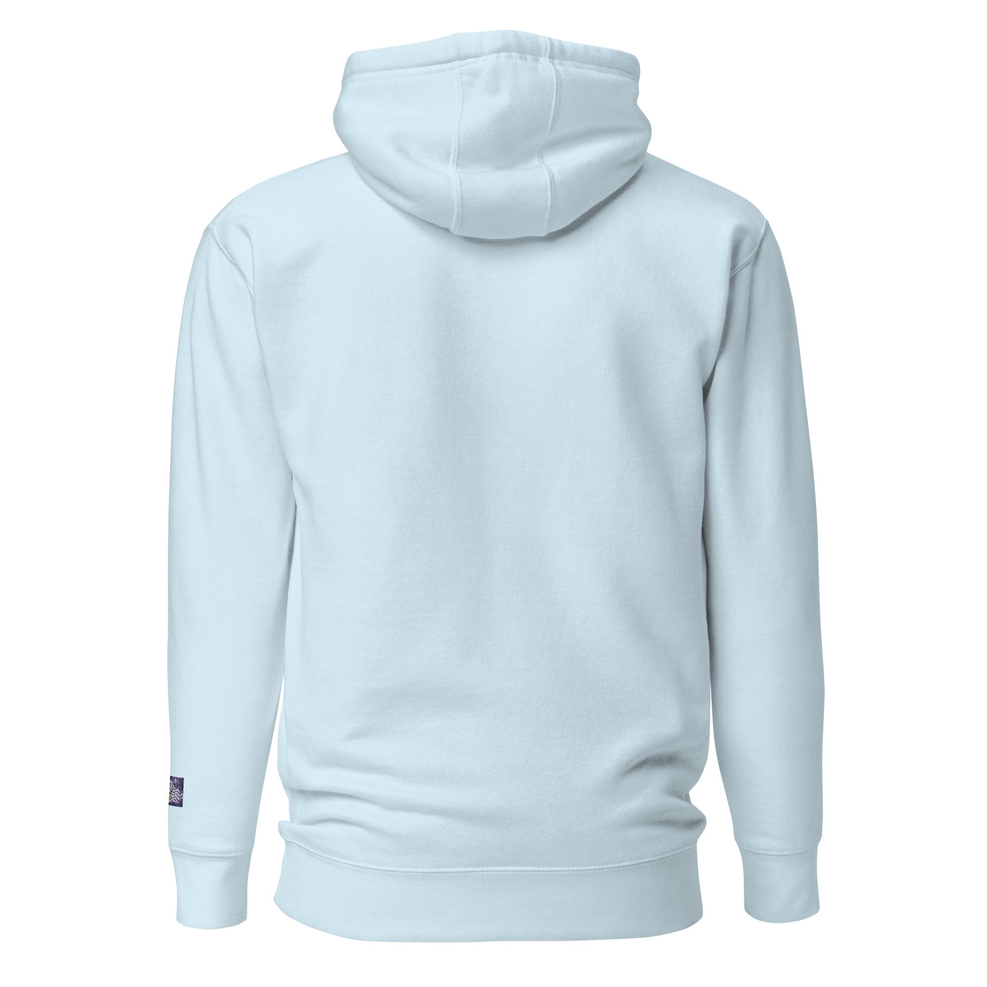 Constitutes - American Dad Political Hoodie. Sky Blue. Duty. Obligation. Authority.