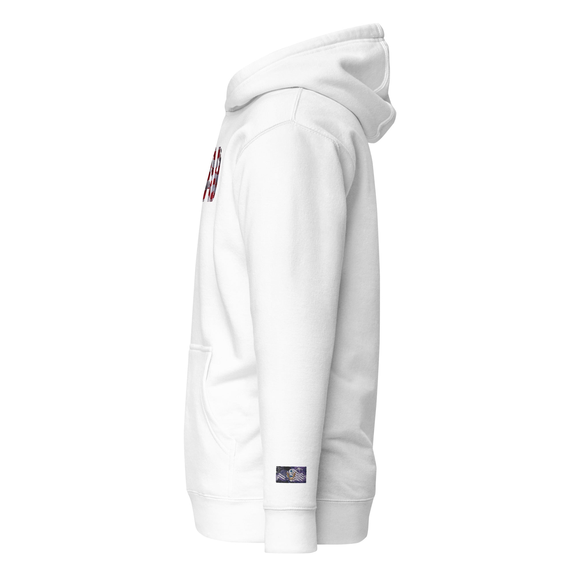 Constitutes - American Dad Political Hoodie. White. Duty. Obligation. Authority.