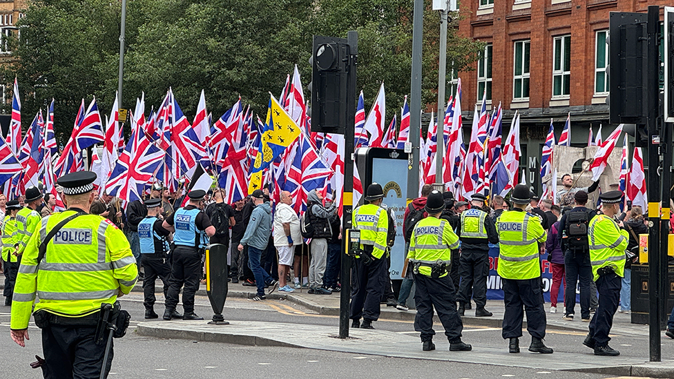 Protests Erupt Across England as Flag Controversy Ignites National Fury