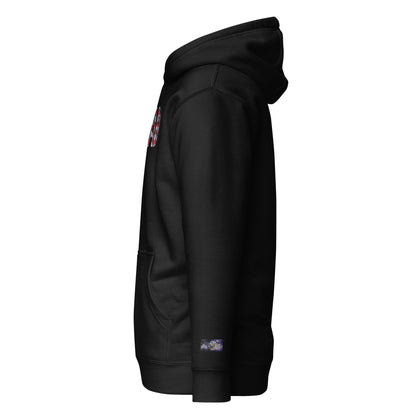 Constitutes - American Dad Political Hoodie. Jet Black. Duty. Obligation. Authority.