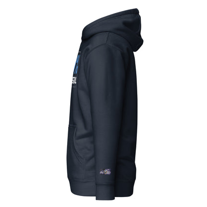 Constitutes - 0% Liberal Political Hoodie. Midnight Navy. Logic & Reasoning. Common Sense. Order Over Chaos.