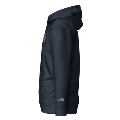Constitutes - American Dad Political Hoodie. Midnight Navy. Duty. Obligation. Authority.