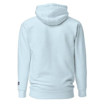 Constitutes - American Dad Political Hoodie. Sky Blue. Duty. Obligation. Authority.